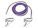 Belkin  Cat5e  Patch Cord, Purple - 10ft