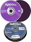 Electronics : 10 pack of RIDISC dvd+rw discs. 4.7gb blank media