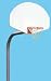 Institutional Ground Mount Systems Olympia, w/54 white steel backboard