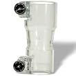 Paintball Kingman Spyder Vertical Straight Adjustable Elbow Clear