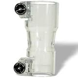 Paintball Kingman Spyder Vertical Straight Adjustable Elbow Clear
