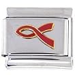 Breast Cancer Italian Charm