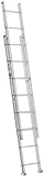 Werner D716-2 200-Pound Duty Rating Type III Aluminum D-Rung Extension Ladder, 16-Foot