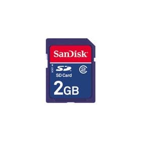 2Gb Secure Digital Sd Card - Model#: SDSDB-2048-A11