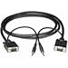 Cables To Go - 43100 - 50ft UXGA+3.5mm Monitor Cable (Black)