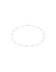 Lux Silver Freshwater Cultured Pearl And Genuine Turquoise Necklace