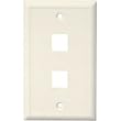 CHANNEL VISION 10-J-2GI 2 Jack Ivory Gang Plates