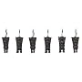 Shower Hook Hula / Tiki Set / 12pcs