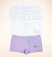3 Pack Older Girls Tatty Teddy Seam Free Foil Shorts