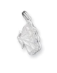 Sterling Silver Butterfly Charm QC5006"