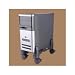 Kantek Mobile CPU Stand - System cabinet tower stand - black