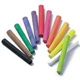 Ambrite Paper Chalk 144-Stick Pack, 19 Assorted Colors per Pack