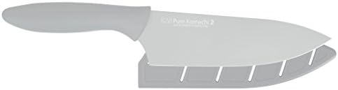 Kai Pure Komachi 2 - 6 Inch Chef's Knife Grey with Blade Guard Sheath