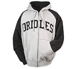 Baseball Sweatshirt - Baltimore Orioles Classic Zip Sweatshirt