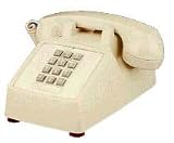 ITT Basic 2500 Desk Phone w/ Volume Control ASH