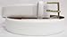 Boca Classics White Leather Belt