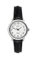 Timex Womens Basic Round Black Leather Strap Charcoal - Timex T20441