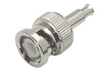 BNC Crimp Plug for RG187 and CTL Cables, 75 Ohm