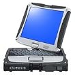 Panasonic Toughbook 19 Tablet PC version - Core Duo U2400 / 1.06 GHz ULV - Centrino Duo - RAM 1 GB - HDD 80 GB - GMA 950 - WLAN : 802.11a/b/g, Bluetooth 2.0 EDR - TPM - Win XP Tablet PC 2005 - 10.4" TFT 1024 x 768 ( XGA )