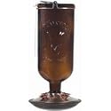 Woodstream 8109-2 Antique Hummingbird Glass Feeder, 16 Oz. Capacity, Brown (Pack of 2)