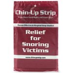 Chin-Up Strip Relief for Snoring Victims, Tan - 30 count