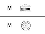 Cisco Systems As5300 E1 Cable RJ45 To Twinax (Balanced)