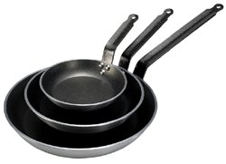 Choc Professional, Non-Stick Fry Pan. 1/4" Thick Aluminum (Outside Diameter Given) - 16"