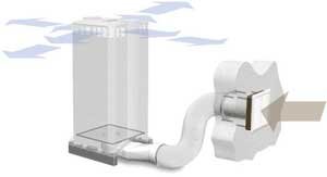 IQAir Inflow Wall Ducting Kit
