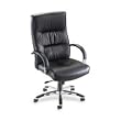 Exec. Hi-Back Chair,25-1/2"x28"x44-1/4" to 47-3/4",BK Lthr