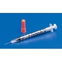 100 Count - 1/2cc Insulin Syringes, 28 Gauge x 1/2" Needle