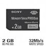 Sony 2 GB Memory Stick PRO Duo Flash Memory Card MSMT2G