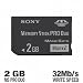 Sony 2 GB Memory Stick PRO Duo Flash Memory Card MSMT2G