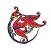 Mystic Bird Temporary Tattoo 2x2