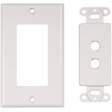 Buy 2 OPENING WALL PLATE WHTE by Acoustic Research