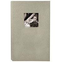 New 'Hudson' platinum 6-at-a-time cloth book-bound by Kolo - 4x6