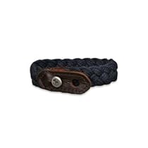 Fashionable and Stylist Abercrombie Fitch Men Bracelet Navy Braided Cloth