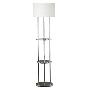 Kenroy Home 20961CH Curio Floor Lamp, Chrome