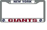 Rico Industries New York Giants Nfl Chrome License Plate Frame