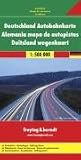 Freytag Berndt Autokarten, Deutschland Autobahnkarte 1:500.000: Tankstellen, Rastanlagen, Ballungsr&auml;ume