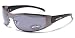 X Loop Sunglasses X23 Fashion Wrap Style UV400 Lens for all Outdoor Activities (Gunmetal Grey)