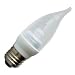GE Lighting 76454 Energy Smart LED Bent Tip Light Bulb, Clear, Medium Base, 2-Watt