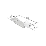 LIXIL メンテナンス部品 リビング建材用部品 ドア ドアストッパー 本体上部取付け用 ファインシルバー[MZDZSJ051]