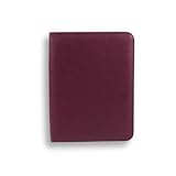Day-Timer Antique Vinyl Planner Cover - Burgundy