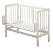 Alvi Beistellbett Stillbett Wei� lackiert