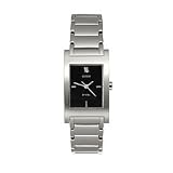 Cheap Diamond Watch, GUESS Womens Black Dial Diamond Marker Watch