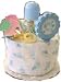 Classic 1 Tier Baby Cake - 1 Tier