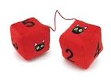 Trigun Kuro Neko Plush Dice Danglers