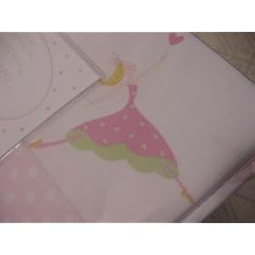 Hillcrest Fine Linens Ballerina Sheet Set Fairy Ballerina Twin Size