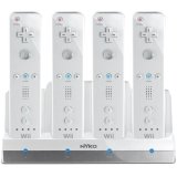 NEW NYKO 87060 NINTENDO WIITM QUAD CHARGING DOCK & RECHARGEABLE BATTERY PACK SET (VIDEO GAME ACCESS)