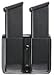 Uncle Mike's Sidekick Belt Loop Model 1 Inch To 1 3/4 Inch Belt Style Double Row For 9MM .40 10MM .45